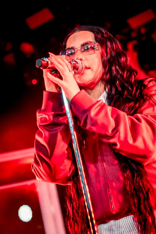 lauren spencer madrid microfono Lauren Spencer Smith en Madrid