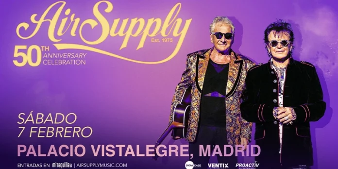 Air Supply España 2026 Air Supply España 2026