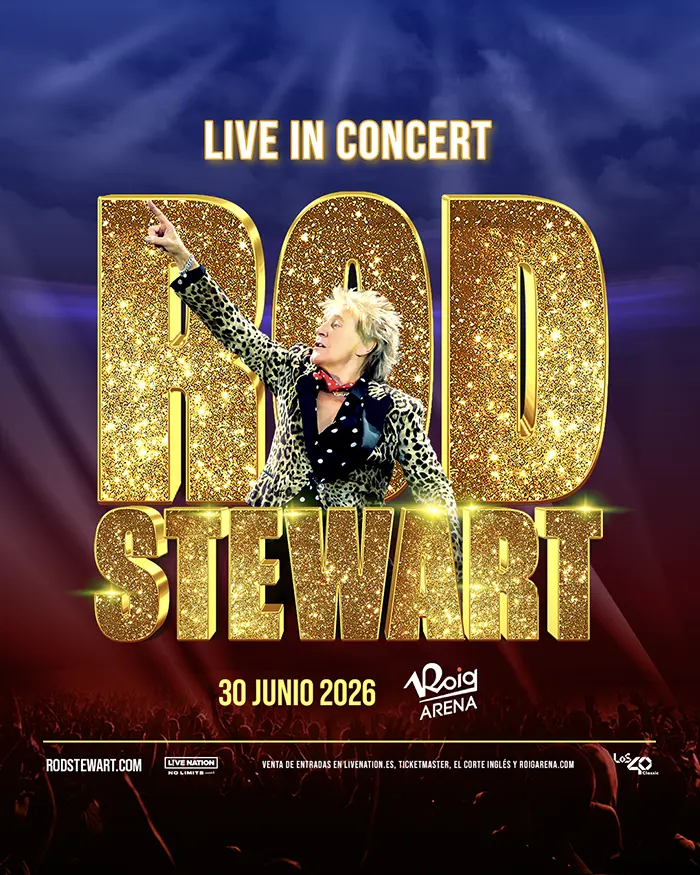 Rod Stewart en Valencia 2026