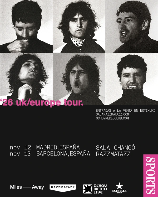 SPORTS conciertos España 2026
