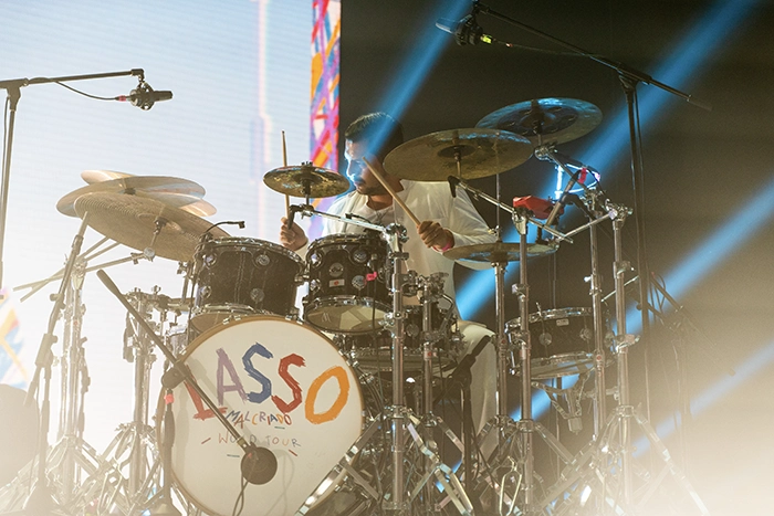 baterista Lasso en Madrid 2025