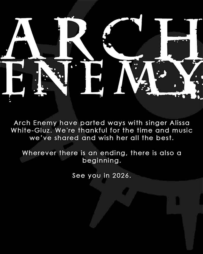 Alissa White-Gluz se retira de Arch Enemy