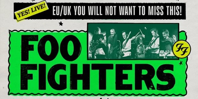 Foo Fighters tour europa 2026
