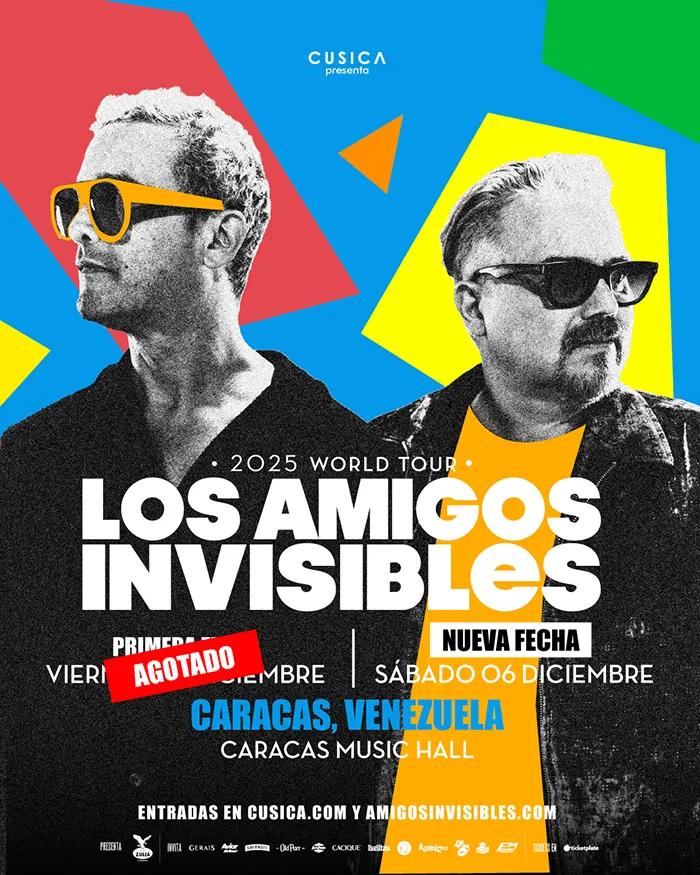 Los Amigos Invisibles segunda fecha Caracas