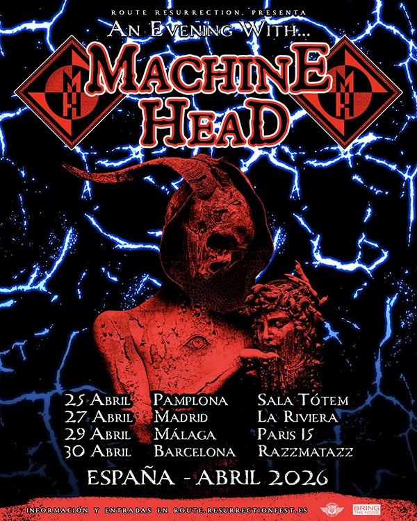 Machine Head España 2026