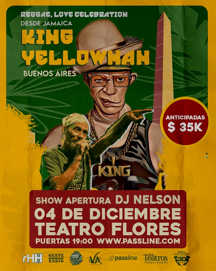 Yellowman en Buenos Aires