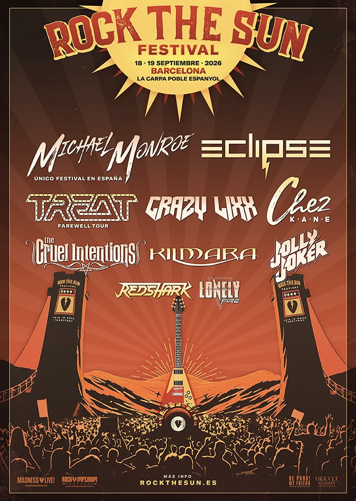 Cartel Completo Rock The Sun 2026 cartel Rock The Sun Festival 2026