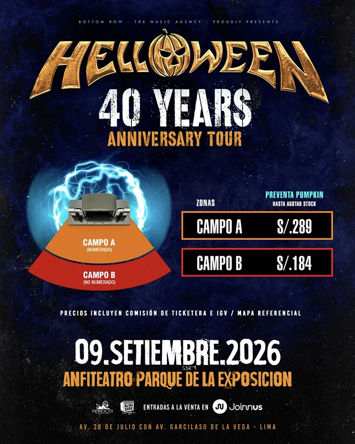 Helloween en Per&uacute;