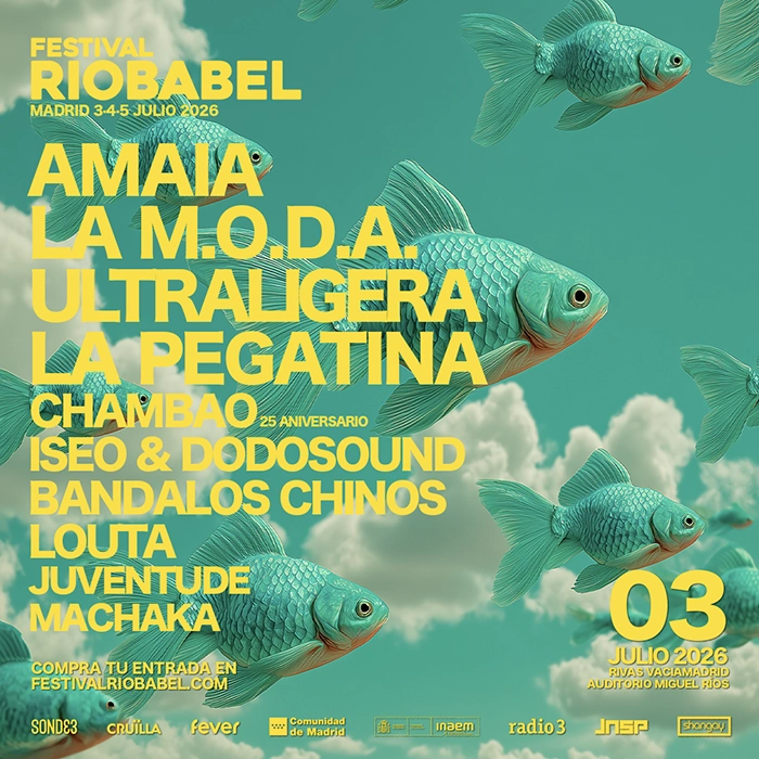RÍO BABEL 2026 DÍA 1 Río Babel 2026 cartel completo
