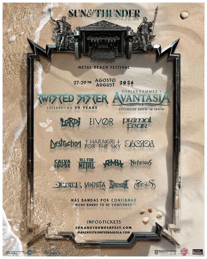 SUN & THUNDER 2026 PRIMERAS BANDAS CONFIRMADAS Sun And Thunder 2026