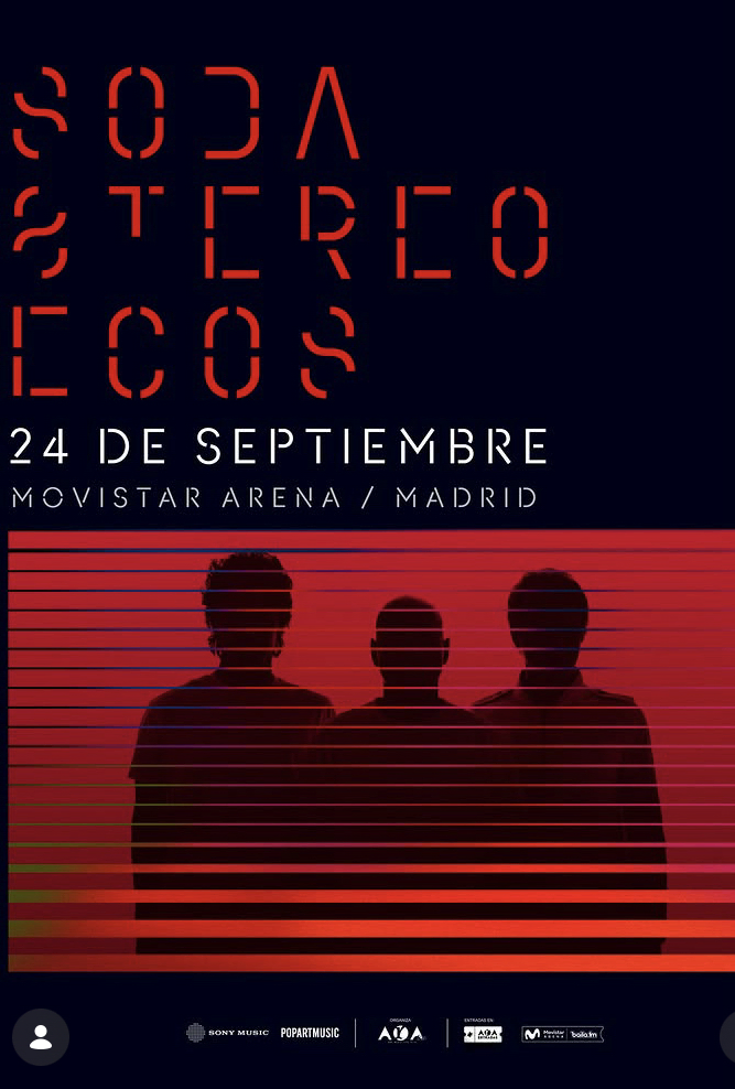 Soda Stereo visitará Madrid Soda Stereo en Madrid
