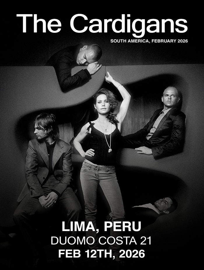 The Cardigans concierto Perú The Cardigans en Lima