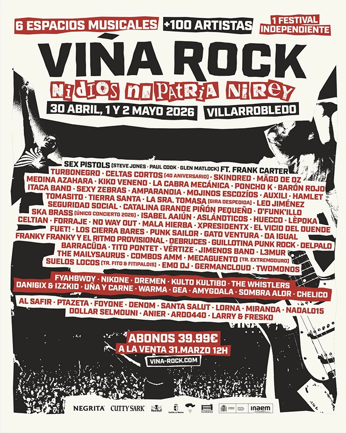 Vi&ntilde;a Rock 2026
