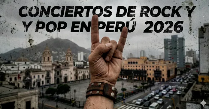 conciertos rock pop perú 2026 2