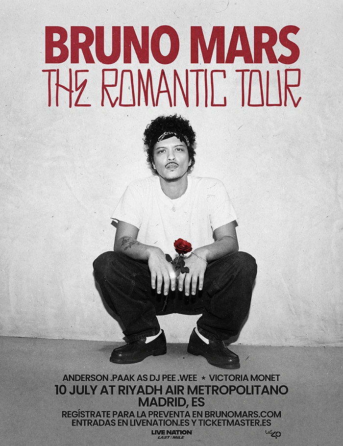 Bruno Mars en Madrid 2026 entradas Bruno Mars 2026
