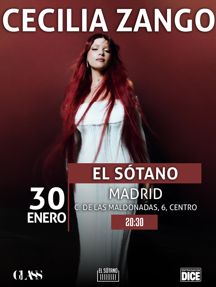 Cecilia Zango concierto en Madrid Cecilia Zango en Sala El Sótano