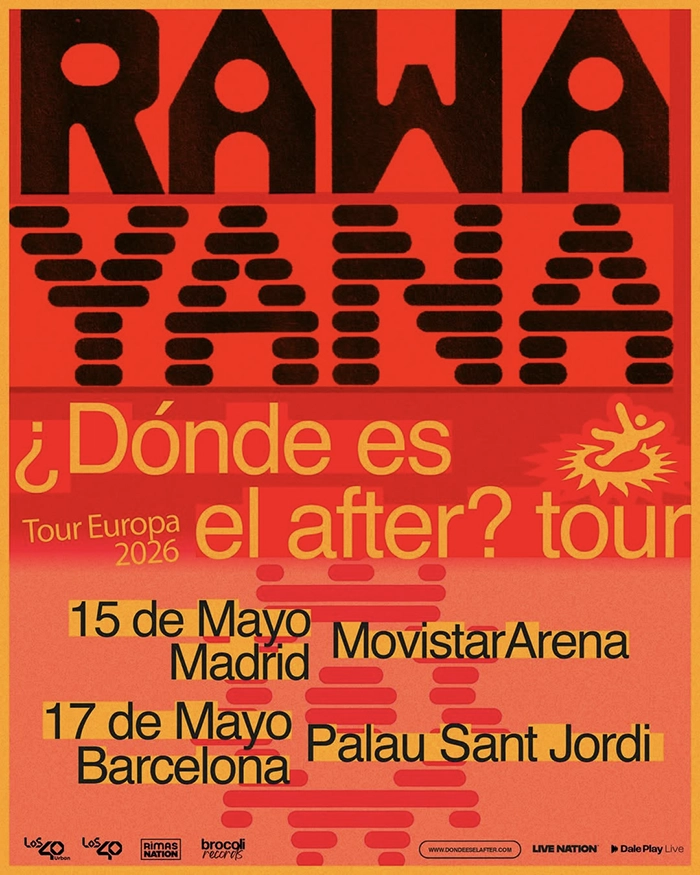 Fechas conciertos Rawayana España 2026 Rawayana gira España 2026