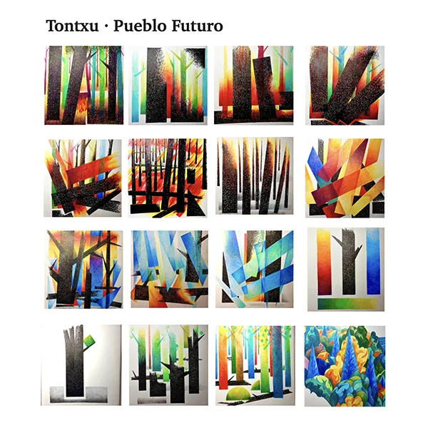 Pueblo Futuro portada disco 2026 Tontxu Pueblo Futuro