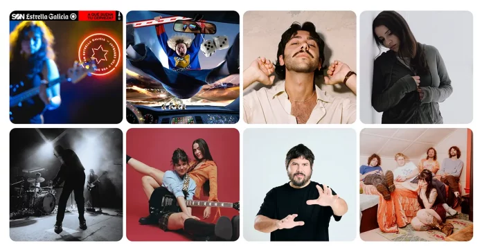 SON Estrella Galicia primeros artistas 2026