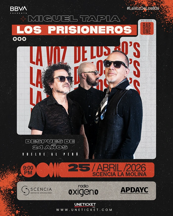 Tributo Oficial Los Prisioneros Lima