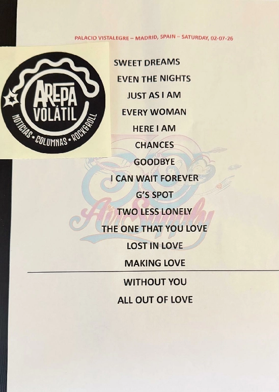 Air Supply en Madrid Rese&ntilde;a