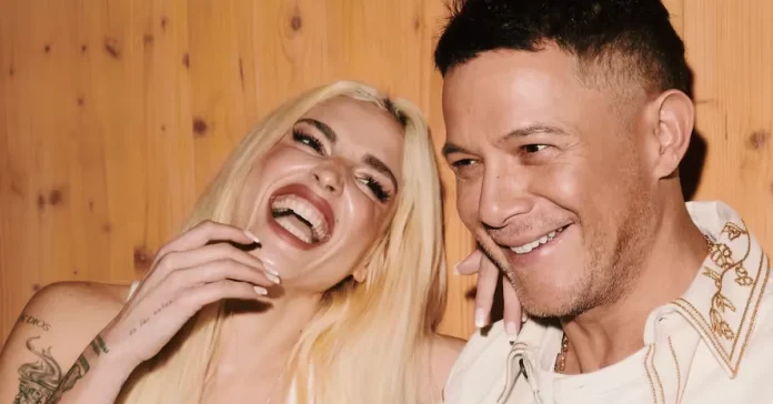 Alejandro Sanz y Elena Rose juntos