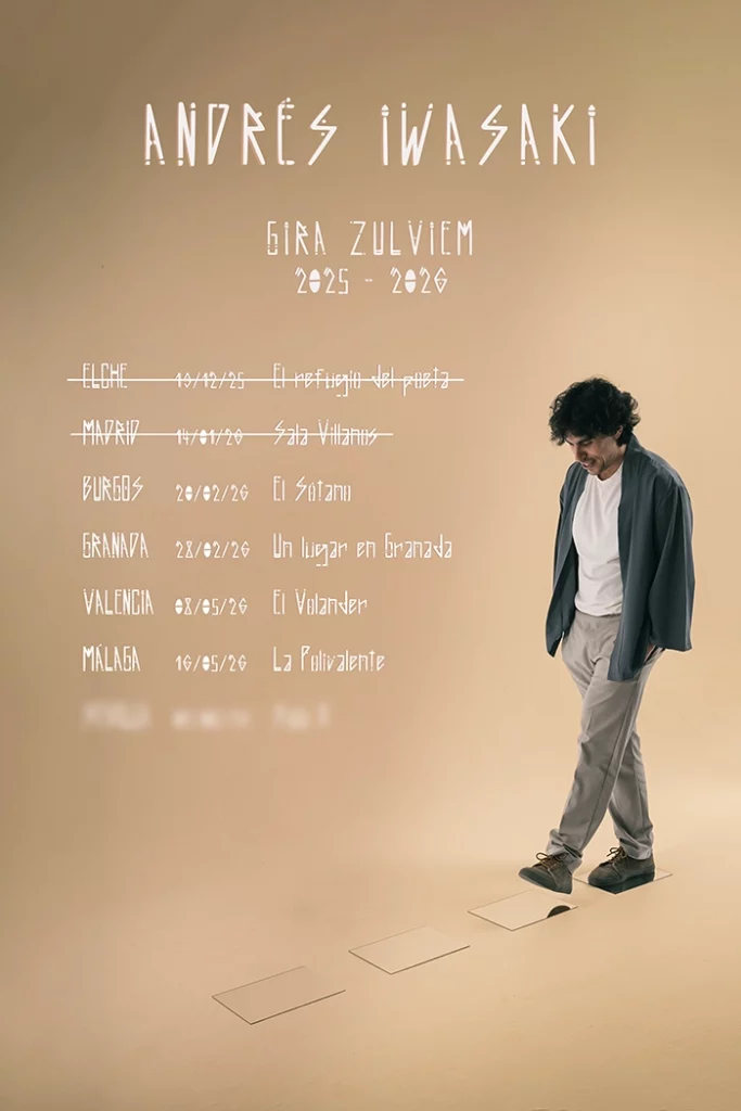 gira de Andr&eacute;s Iwasaki