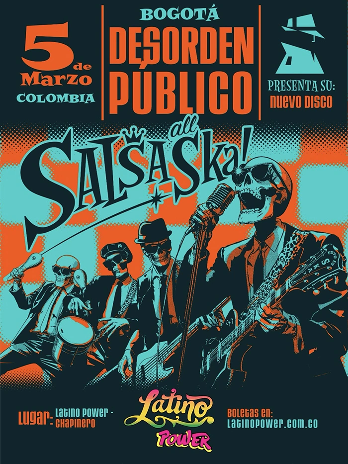 Desorden P&uacute;blico llega a Bogot&aacute;