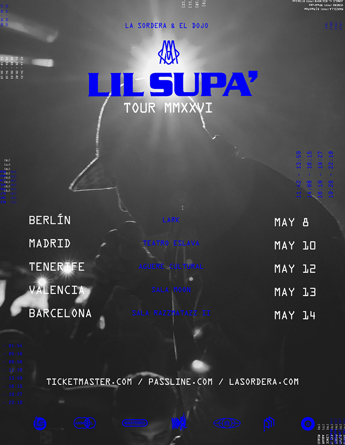 Lil Supa gira Espa&ntilde;a 2026