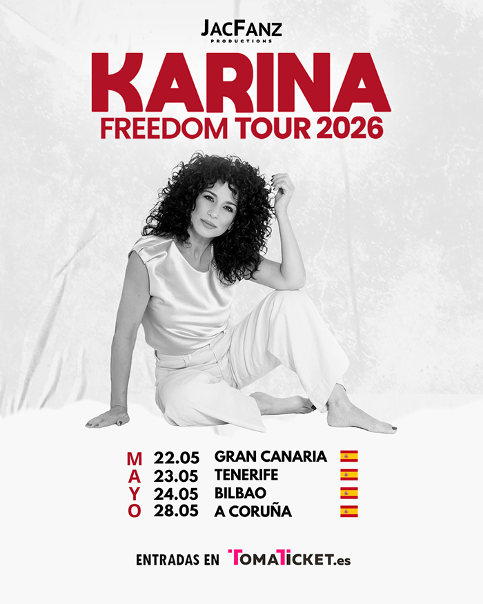 Karina Freedom Tour 2026 Espa&ntilde;a