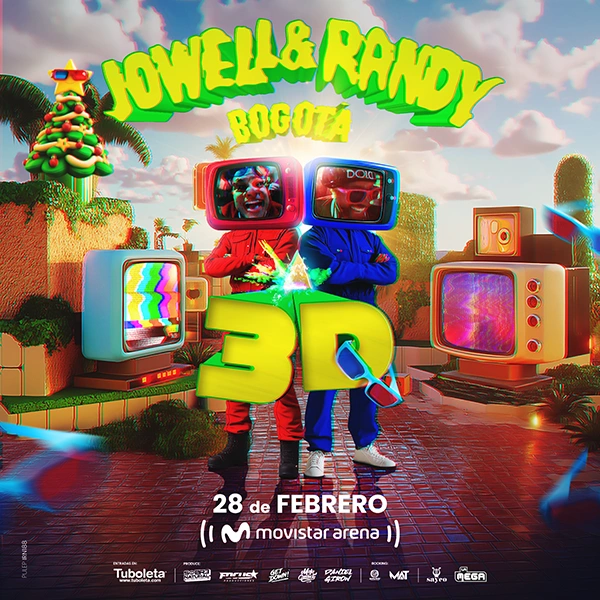 Jowell y Randy en Bogot&aacute;