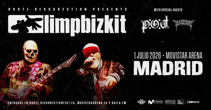 Limp Bizkit Movistar Arena Madrid 2026