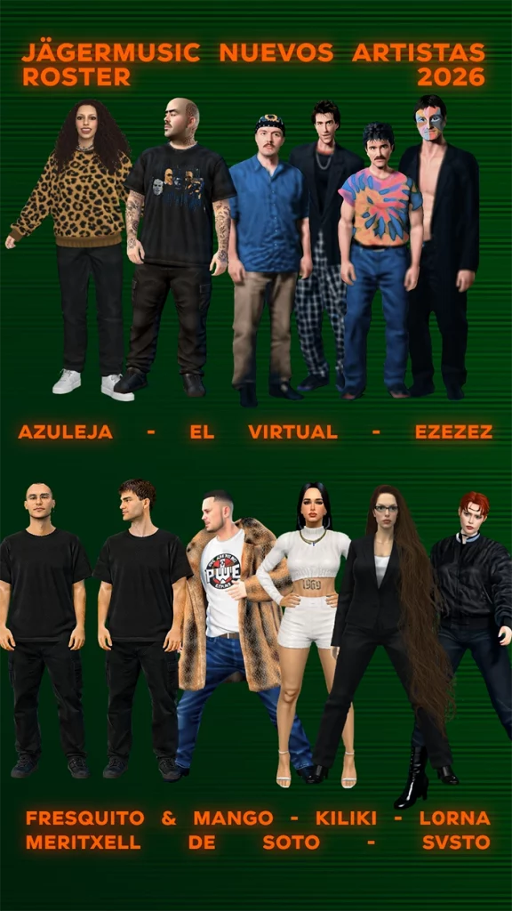 roster J&Auml;GERMUSIC 2026