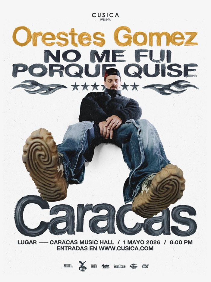 Orestes G&oacute;mez en el Caracas Music Hall