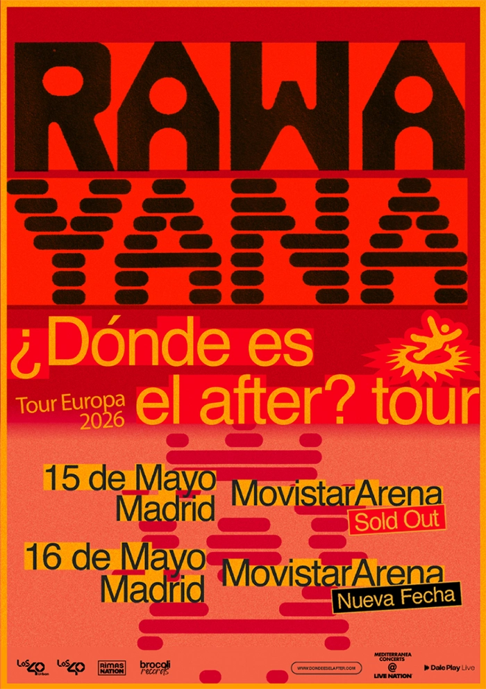 Rawayana segunda fecha Madrid 2026