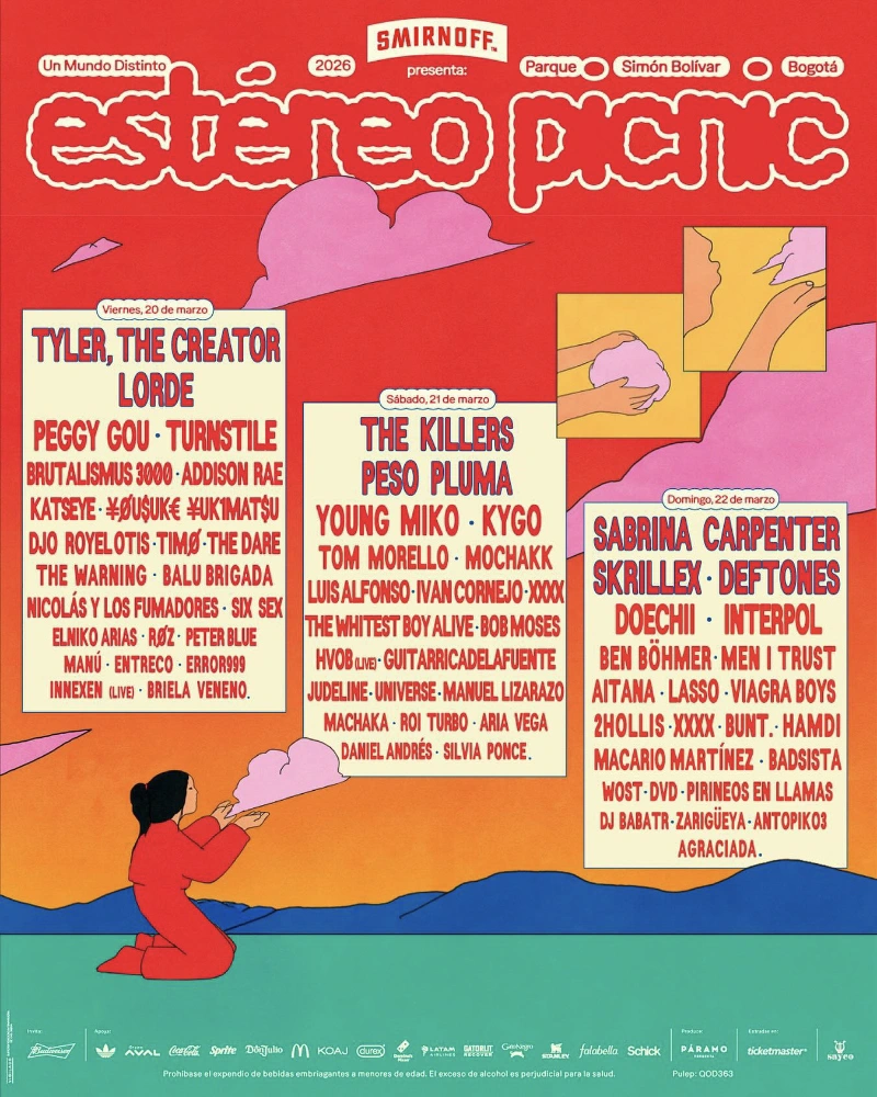 cartel Est&eacute;reo Picnic 2026