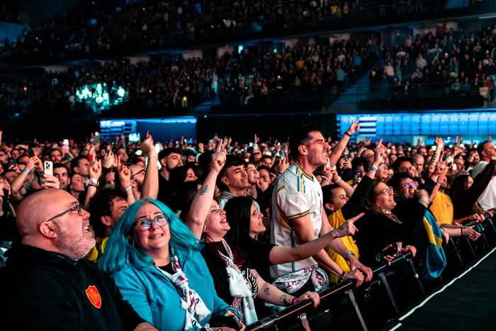 Cr&oacute;nica Viva Suecia en el Movistar Arena de Madrid