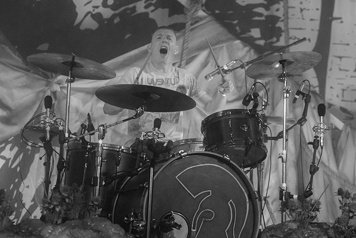 Baterista Biznaga en vivo Madrid Biznaga La Riviera Madrid