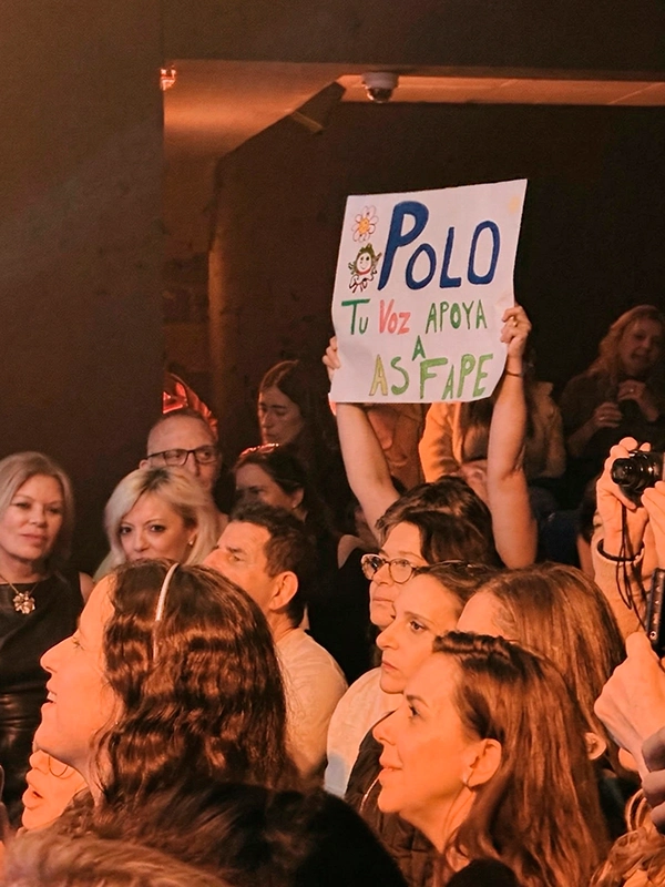 Polo N&aacute;ndez en concierto en Madrid