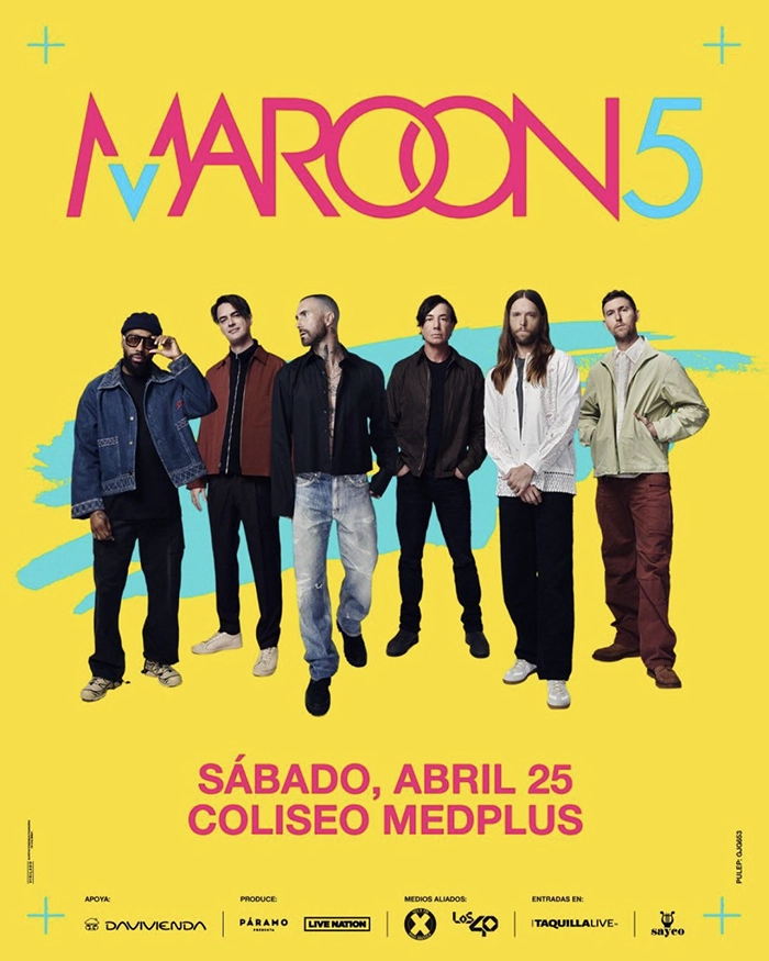 Maroon 5 en Bogot&aacute;