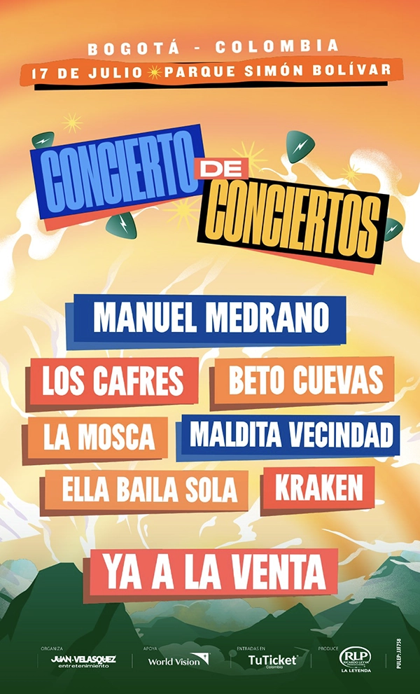 Concierto de Conciertos en Bogot&aacute;