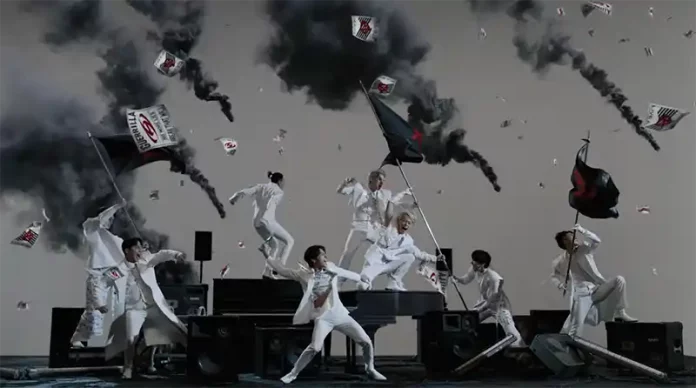 Grupo Ateez Guerilla MV Fuente Imagen tomada desde el MV