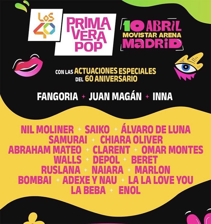 Los 40 Primavera Pop 2026