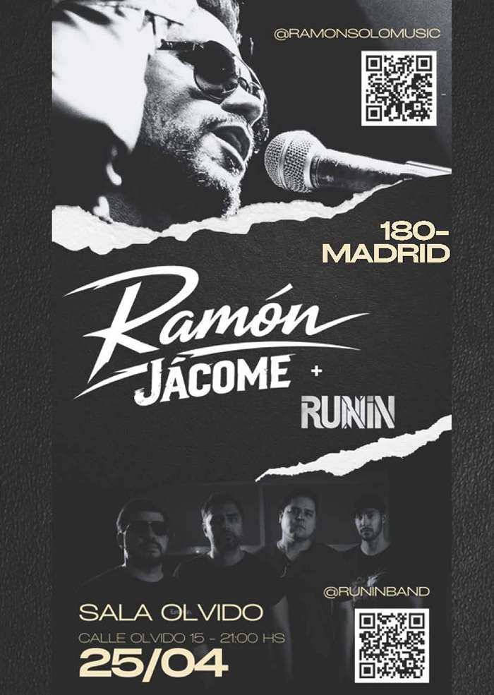 Ram&oacute;n J&aacute;come y RUNIN en Madrid