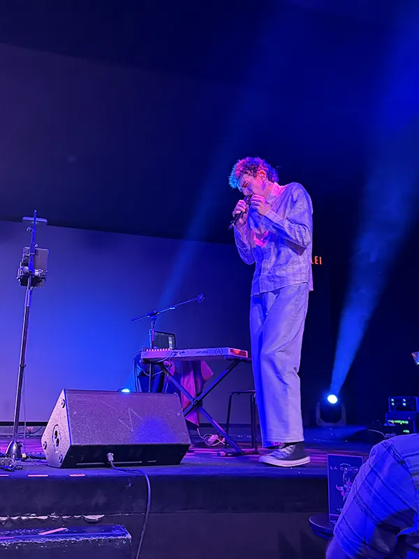 Georgina en Sala Galileo Galilei