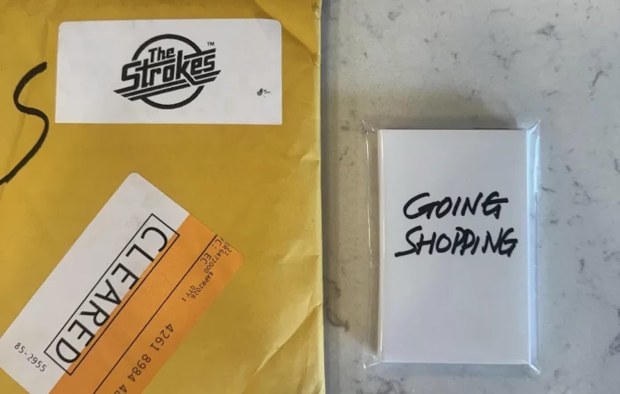 the strokes going shopping cassette