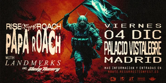 Papa Roach Madrid 2026