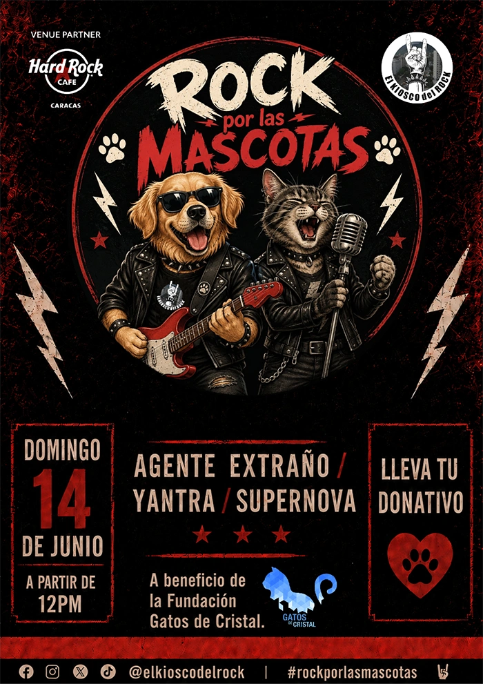 Rock por las Mascotas vuelve a Caracas