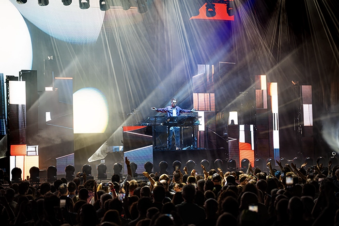 Jean-Michel Jarre en Madrid
