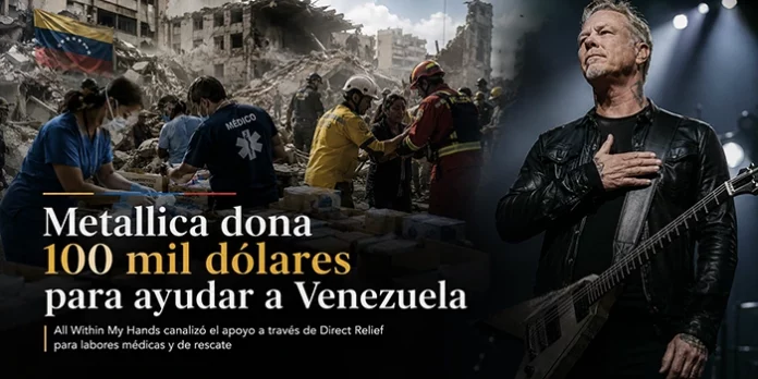 Metallica Venezuela Terremotos
